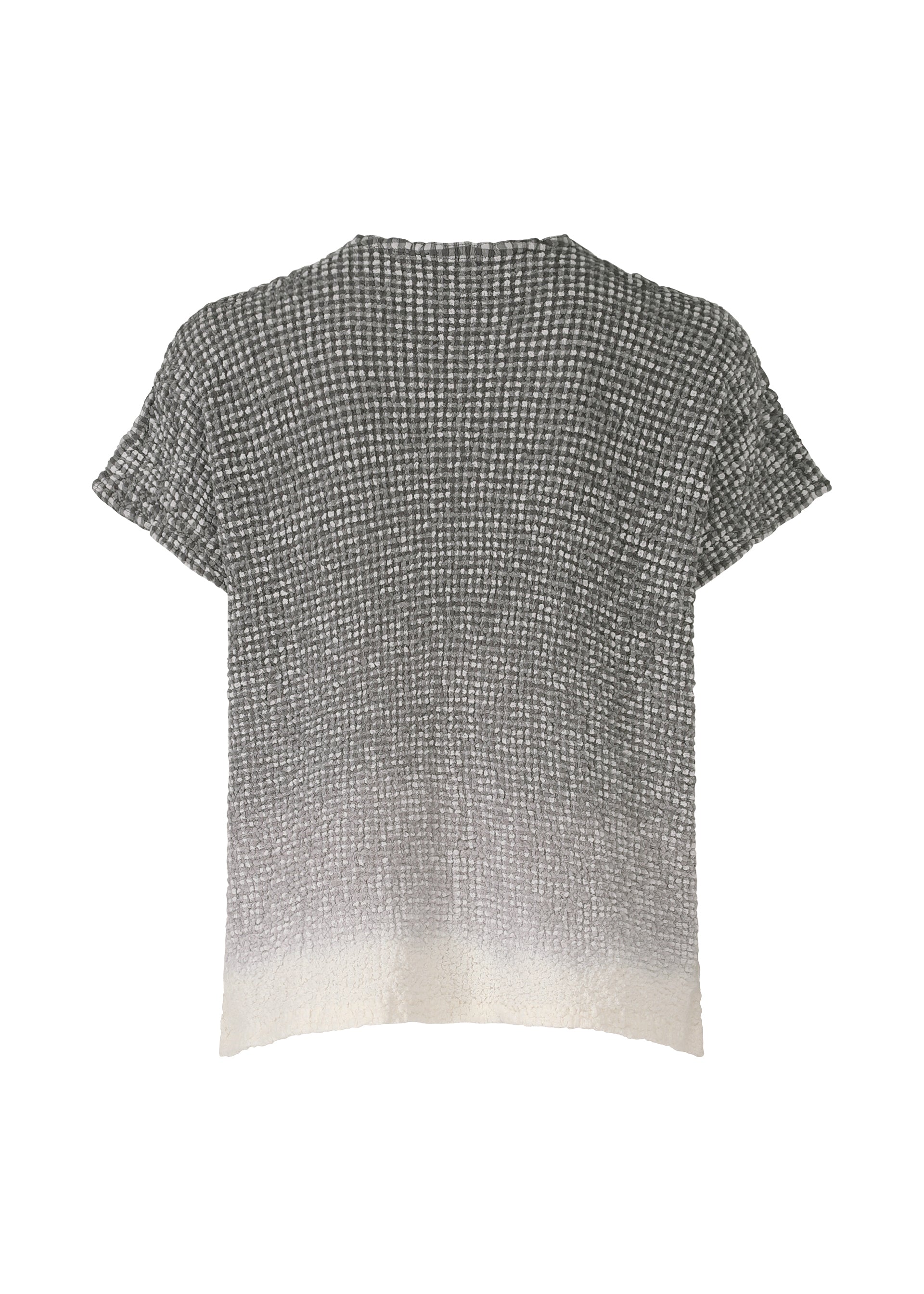 ISSEY MIYAKE me チェック柄長袖トップス PLEATS PLEASE ISSEY MIYAKE】プリーツプリーズイッセイミヤケ