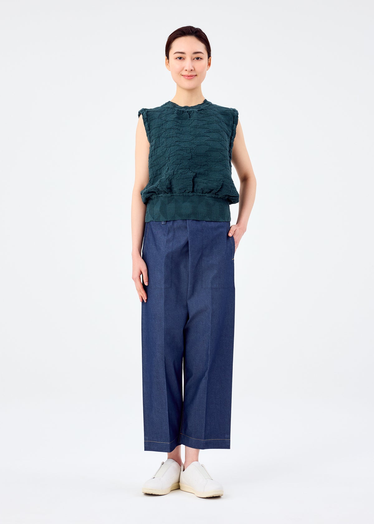KNIT LIKE CLOTH、ウィメンズ_トップス_トップ、着用画像3