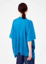 SQUARE SEE-THROUGH CREPE、ウィメンズ_トップス_カーディガン、着用画像2