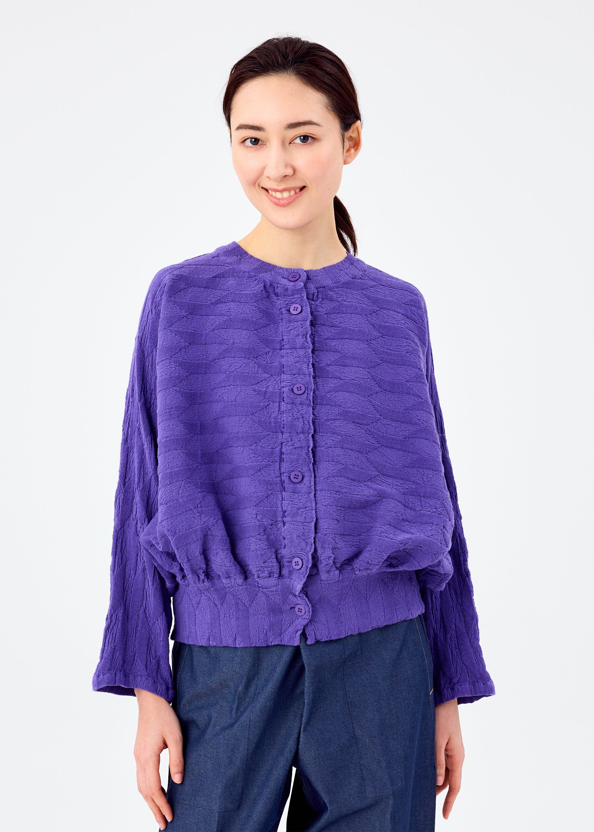KNIT LIKE CLOTH、ウィメンズ_トップス_カーディガン、着用画像1