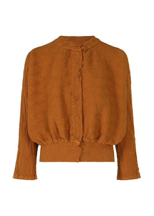 KNIT LIKE CLOTH、ウィメンズ_トップス_カーディガン、オレンジ