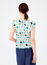 TIME CIRCLE MERINGUE TOP、ウィメンズ_トップス_トップ、着用画像2