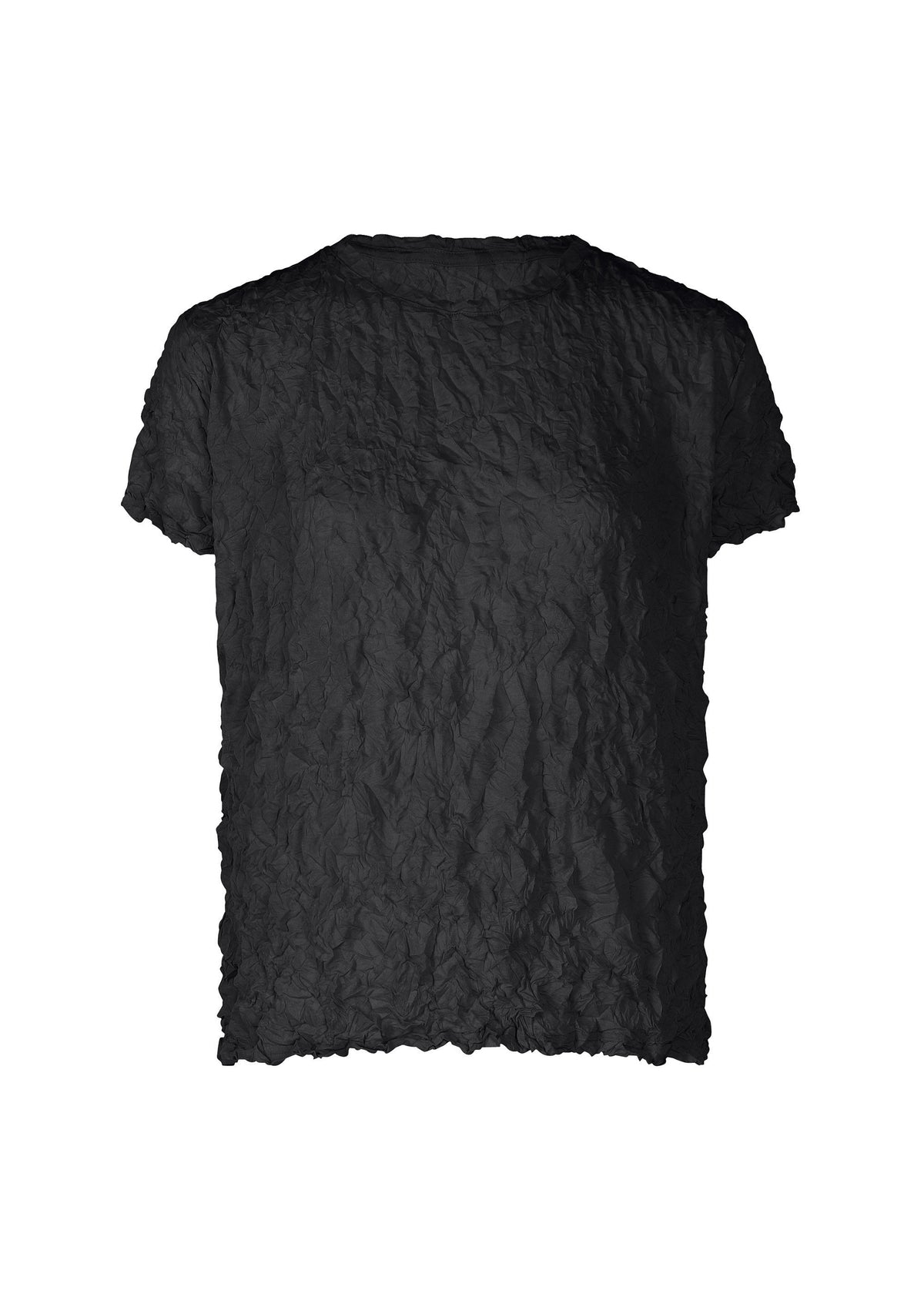 MERINGUE T-SHIRT、ウィメンズ_トップス_トップ、ブラック