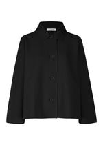 SOLID KNIT、ウィメンズ_ジャケット&コート_ジャケット＆ブルゾン、ブラック
