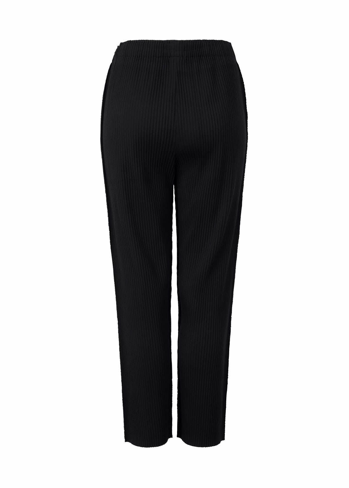 FINE KNIT PLEATS BLACK、ウィメンズ_パンツ、ディテール画像1