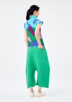 MIX FINE KNIT PLEATS BOTTOM、ウィメンズ_パンツ、着用画像2