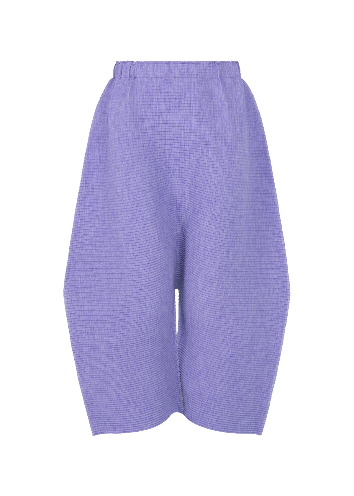 MIX FINE KNIT PLEATS BOTTOM、ウィメンズ_パンツ、パープル