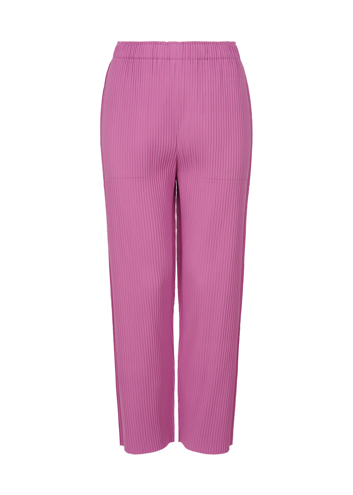 FINE KNIT PLEATS COLOR 1、ウィメンズ_パンツ、ピンク