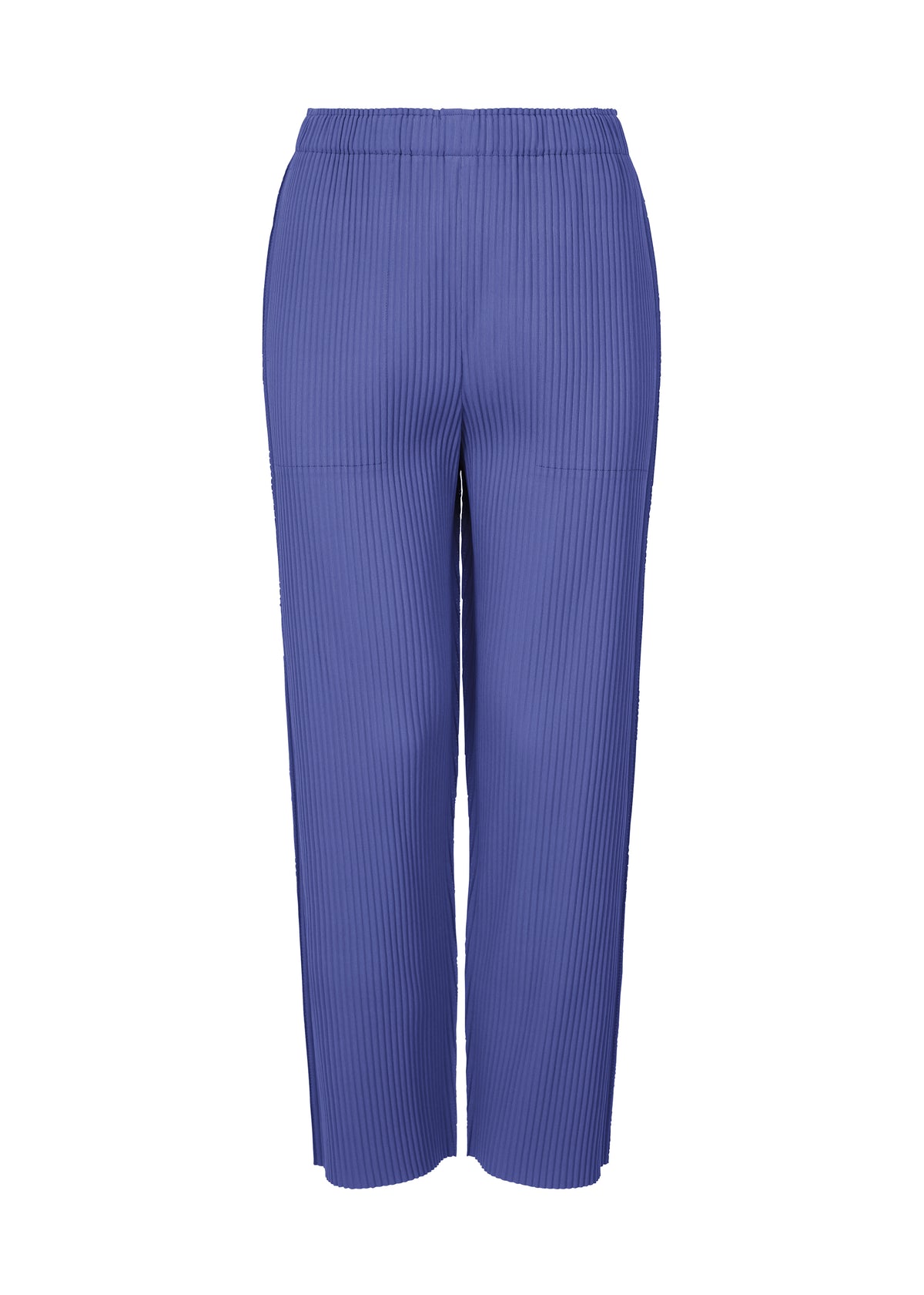 FINE KNIT PLEATS COLOR 1、ウィメンズ_パンツ、ブルー