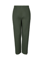 FINE KNIT PLEATS COLOR 2、ウィメンズ_パンツ、カーキ