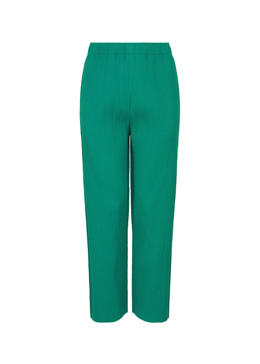 SWING PLEATS、ウィメンズ_パンツ、グリーン
