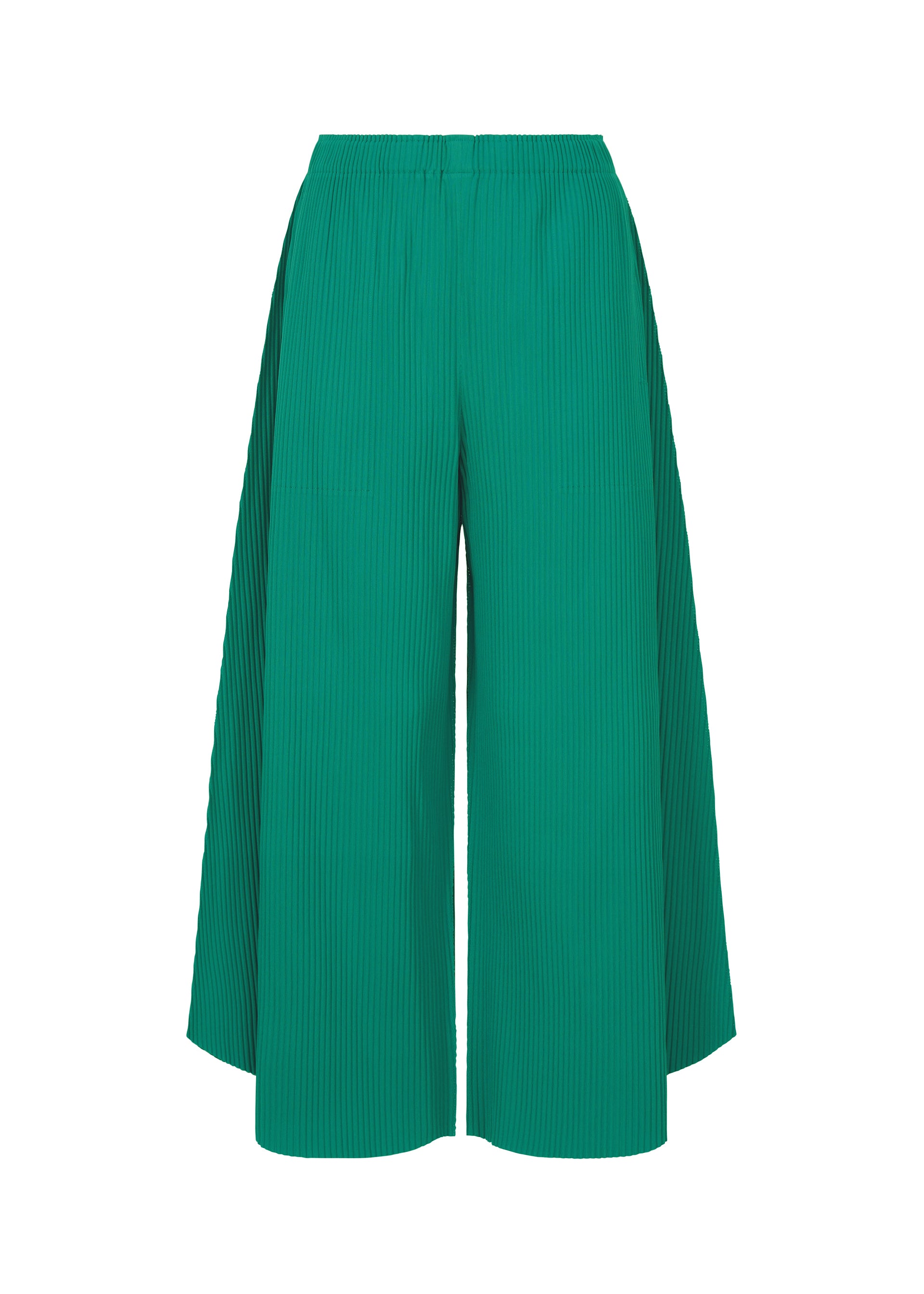 SWING PLEATS、ウィメンズ_パンツ、グリーン