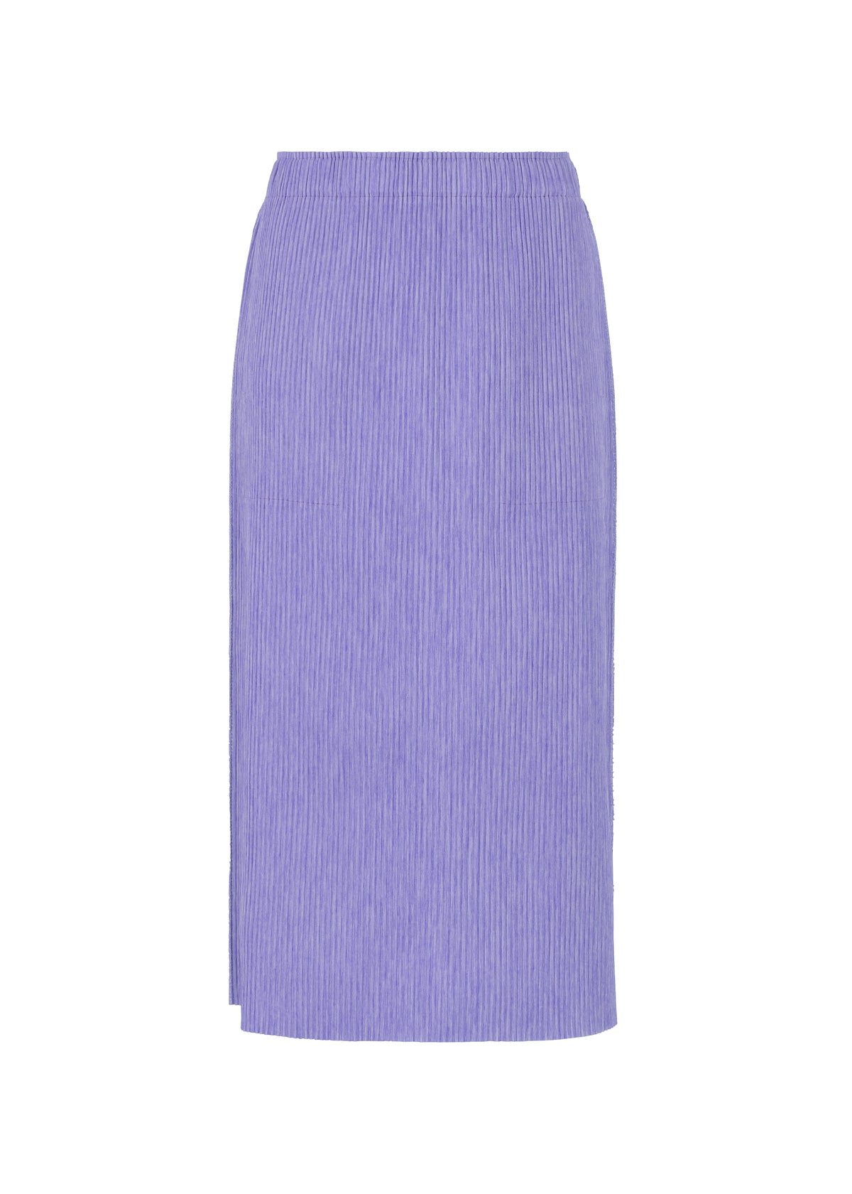 MIX FINE KNIT PLEATS BOTTOM、ウィメンズ_スカート、パープル