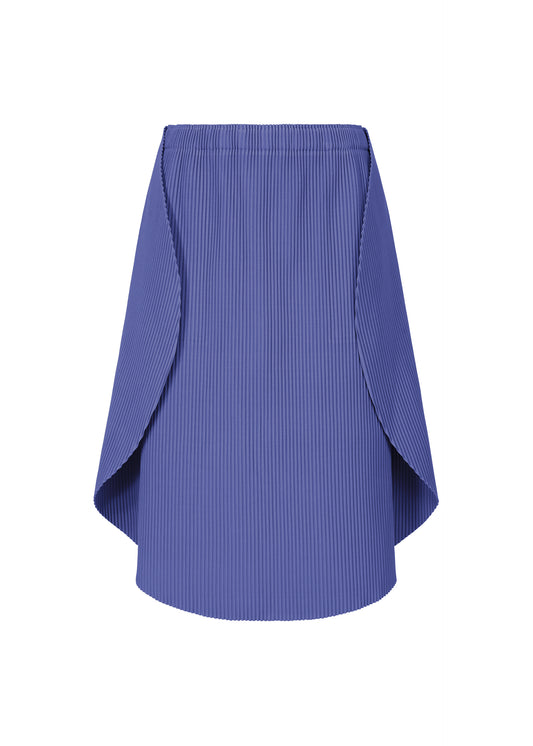 CIRCLE PLEATS、ウィメンズ_スカート、ブルー