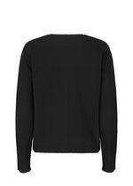 FINE KNIT PLEATS BLACK、ウィメンズ_トップス_トップ、ディテール画像1