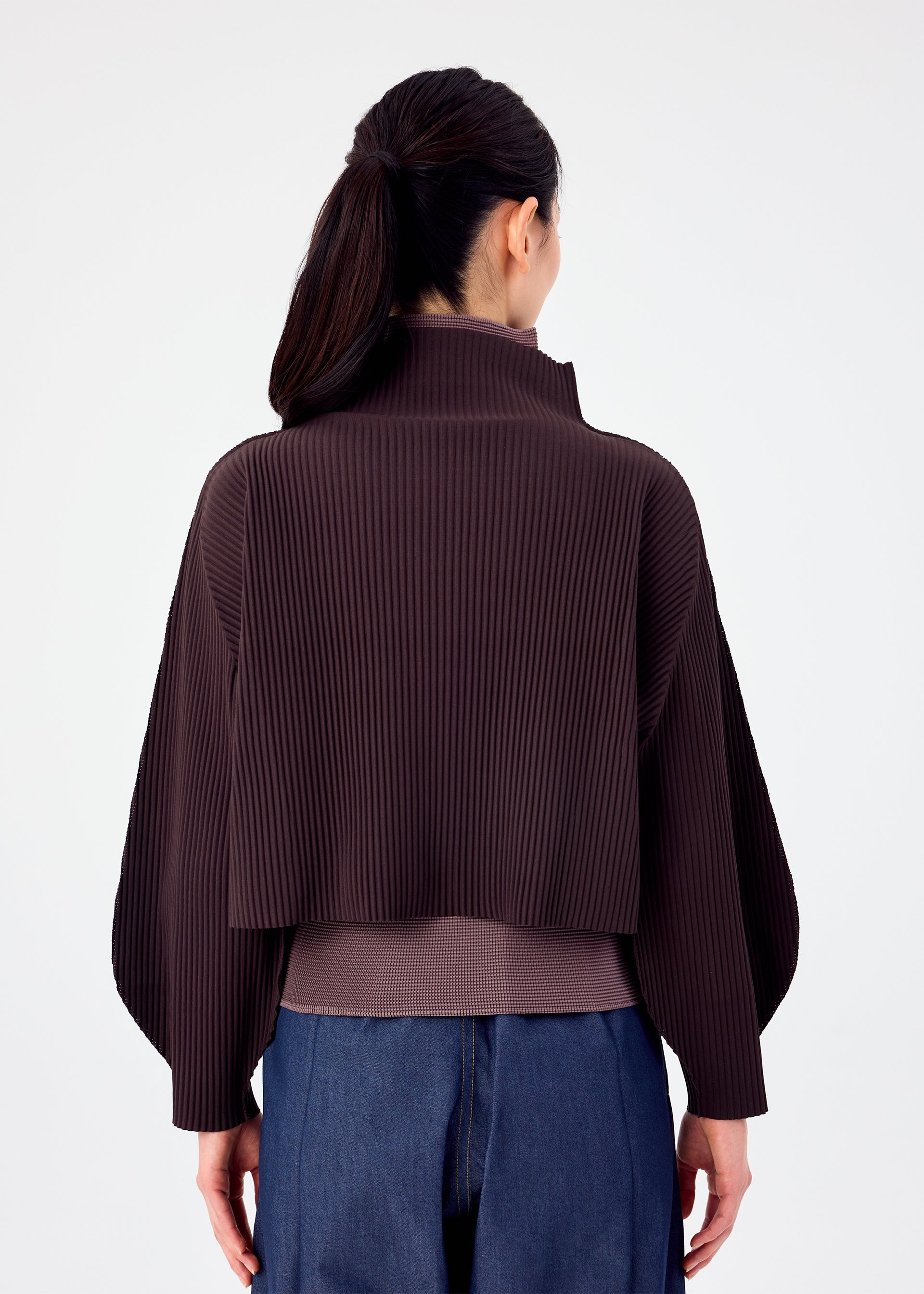ROUND PLEATS、ウィメンズ_トップス_トップ、着用画像2