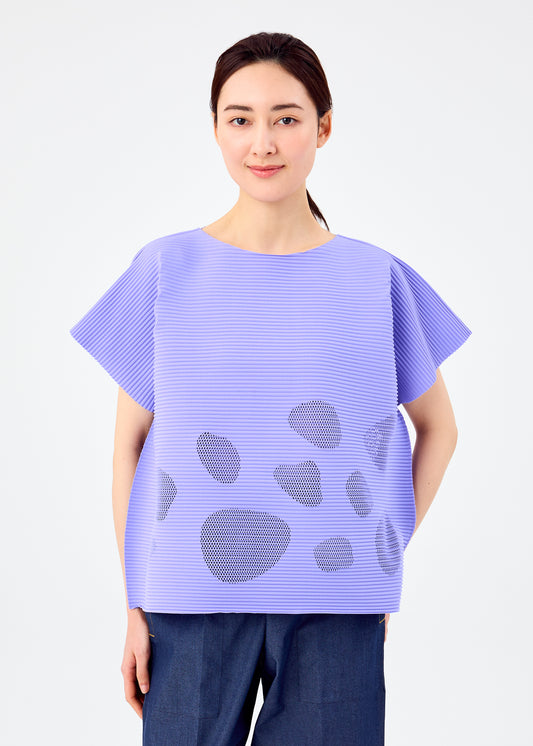 SEA GLASS PLEATS、ウィメンズ_トップス_トップ、着用画像1