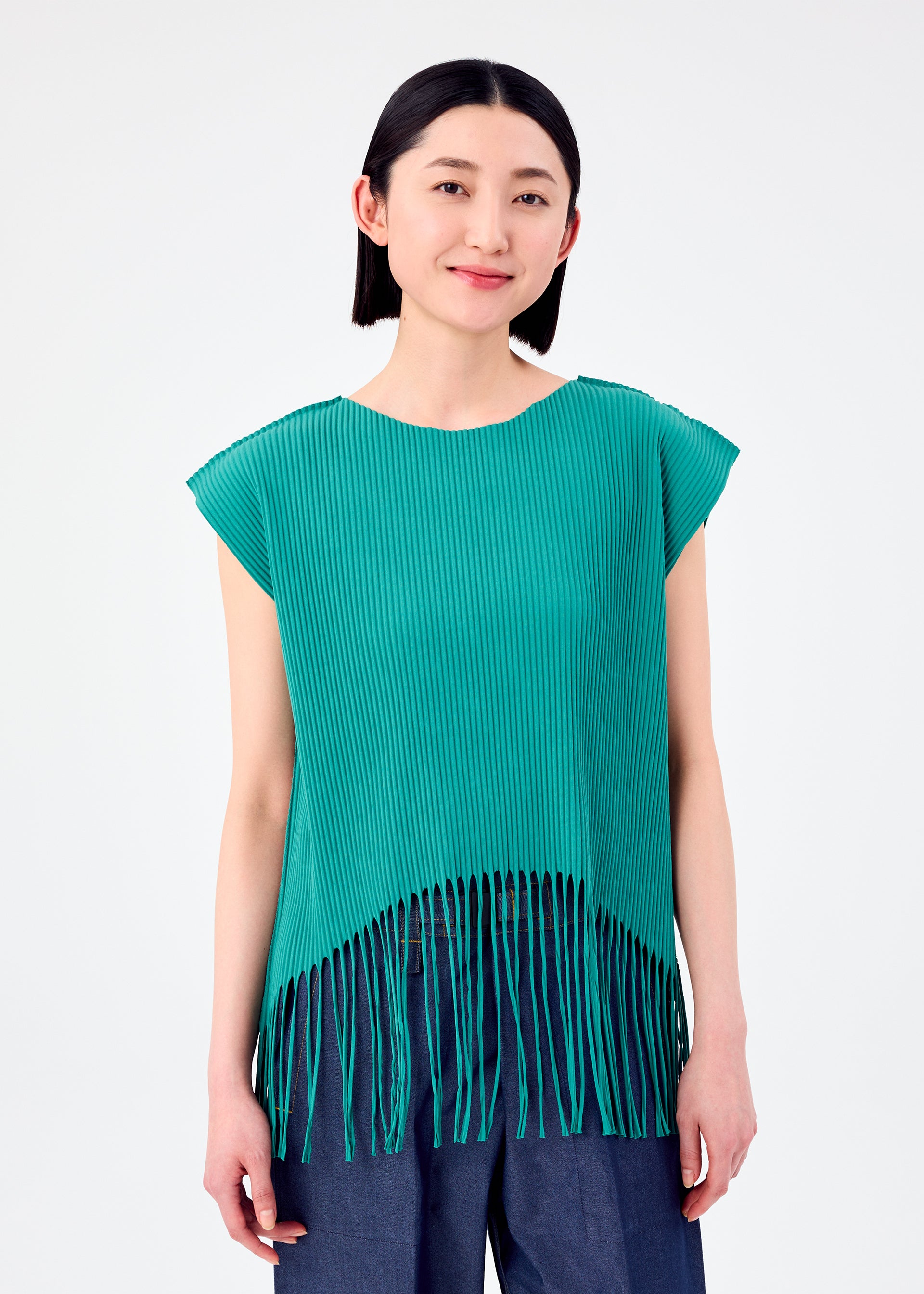 FRINGE PLEATS、ウィメンズ_トップス_トップ、着用画像1