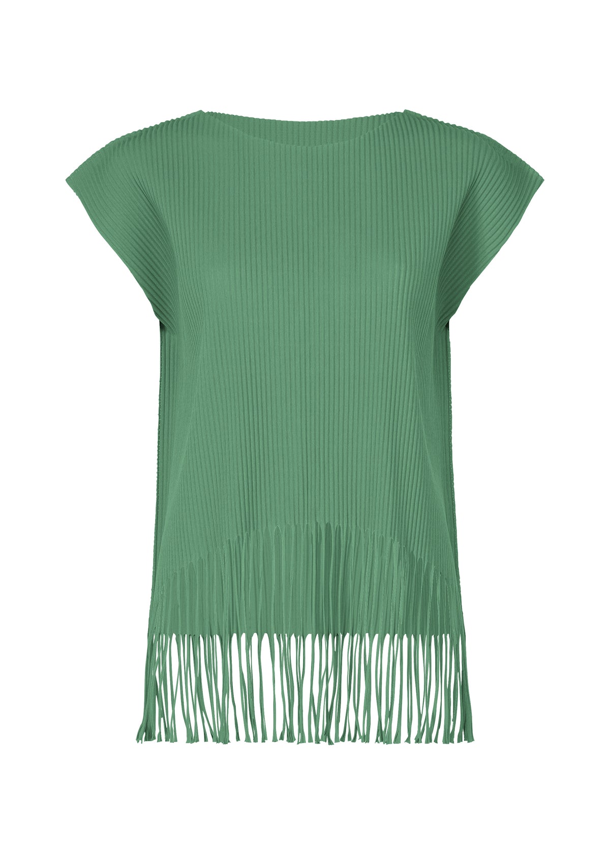 FRINGE PLEATS、ウィメンズ_トップス_トップ、グリーン