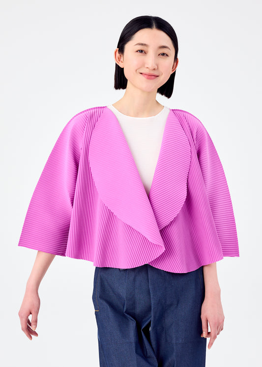 CIRCLE PLEATS、ウィメンズ_トップス_カーディガン、着用画像1