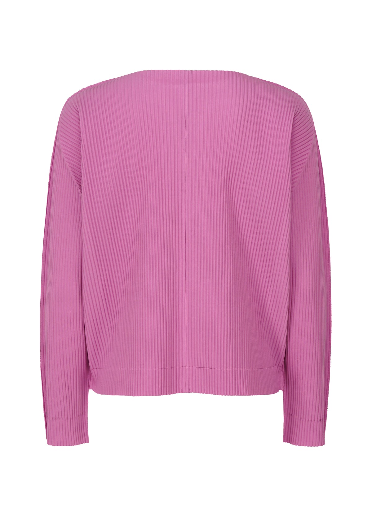 FINE KNIT PLEATS COLOR 1、ウィメンズ_トップス_カーディガン、ディテール画像1