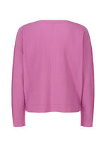 FINE KNIT PLEATS COLOR 1、ウィメンズ_トップス_カーディガン、ディテール画像1