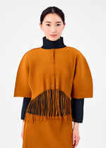 FRINGE PLEATS、ウィメンズ_トップス_カーディガン、着用画像1