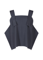 BELT PLEATS、ウィメンズ_トップス_トップ、ネイビー