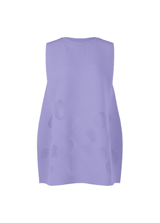 SEA GLASS PLEATS、ウィメンズ_トップス_チュニック、パープル