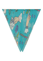 MAGIC PLEATS STOLE、アクセサリー&その他_ストール、ブルー