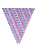SHIRT STRIPE PLEATS STOLE、アクセサリー&その他_ストール、ピンク