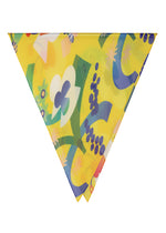 FLOWER DOME PLEATS STOLE、アクセサリー&その他_ストール、イエロー