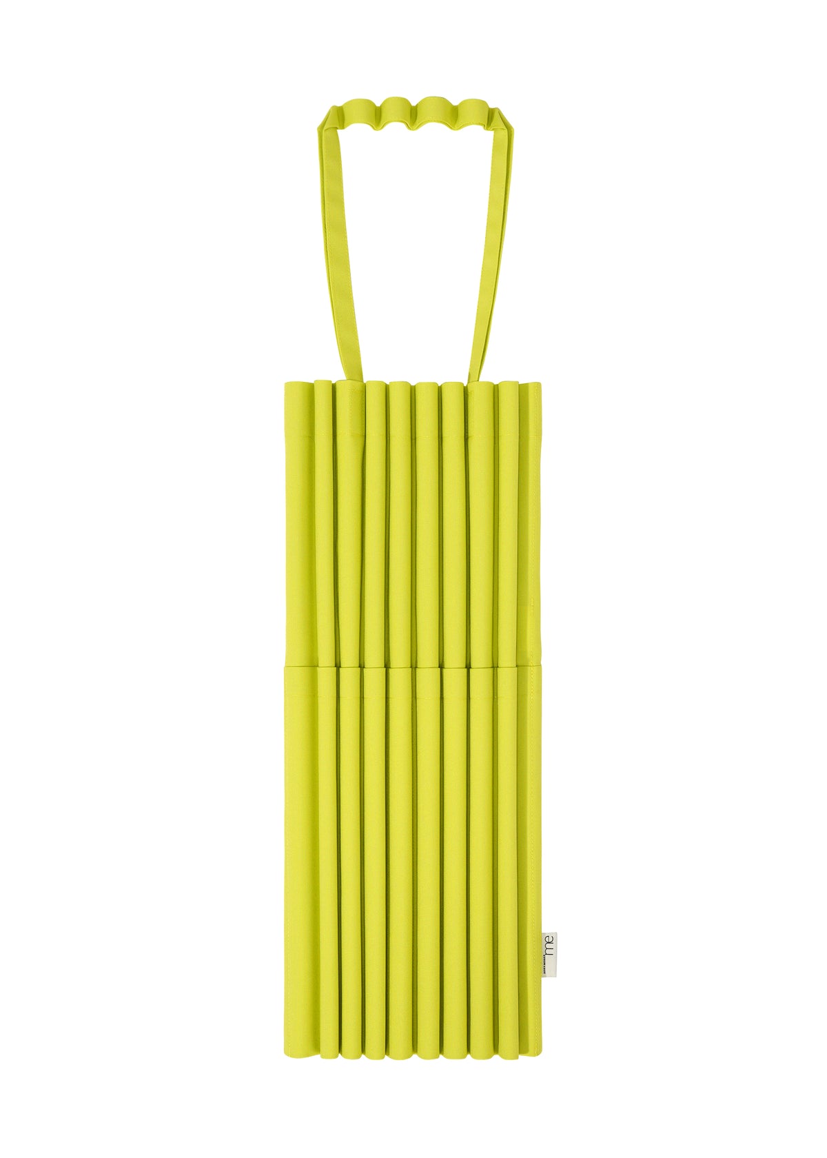 RIPPLE PLEATS BAG、バッグ&財布_トートバッグ、イエロー