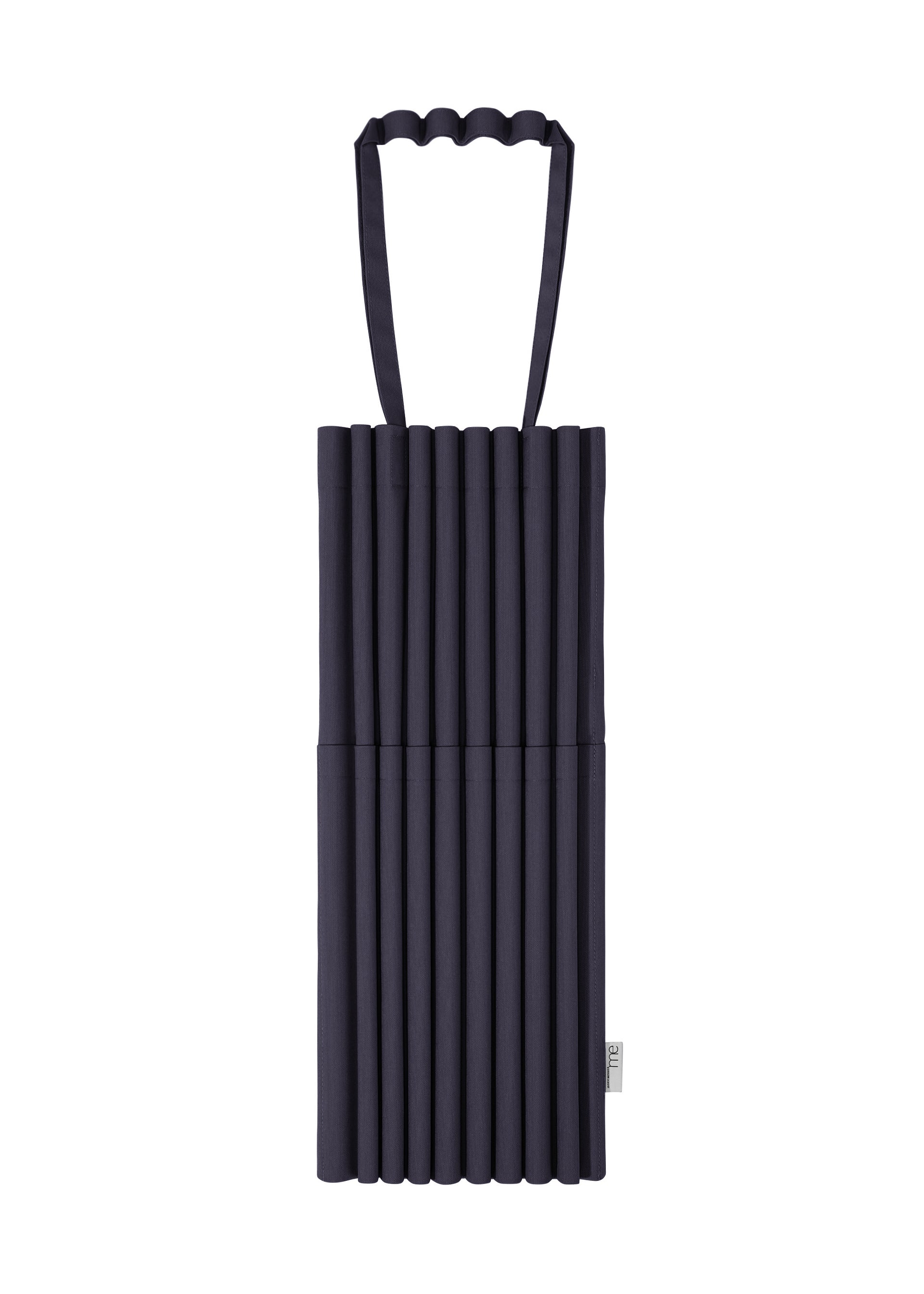 RIPPLE PLEATS BAG、バッグ&財布_トートバッグ、ネイビー