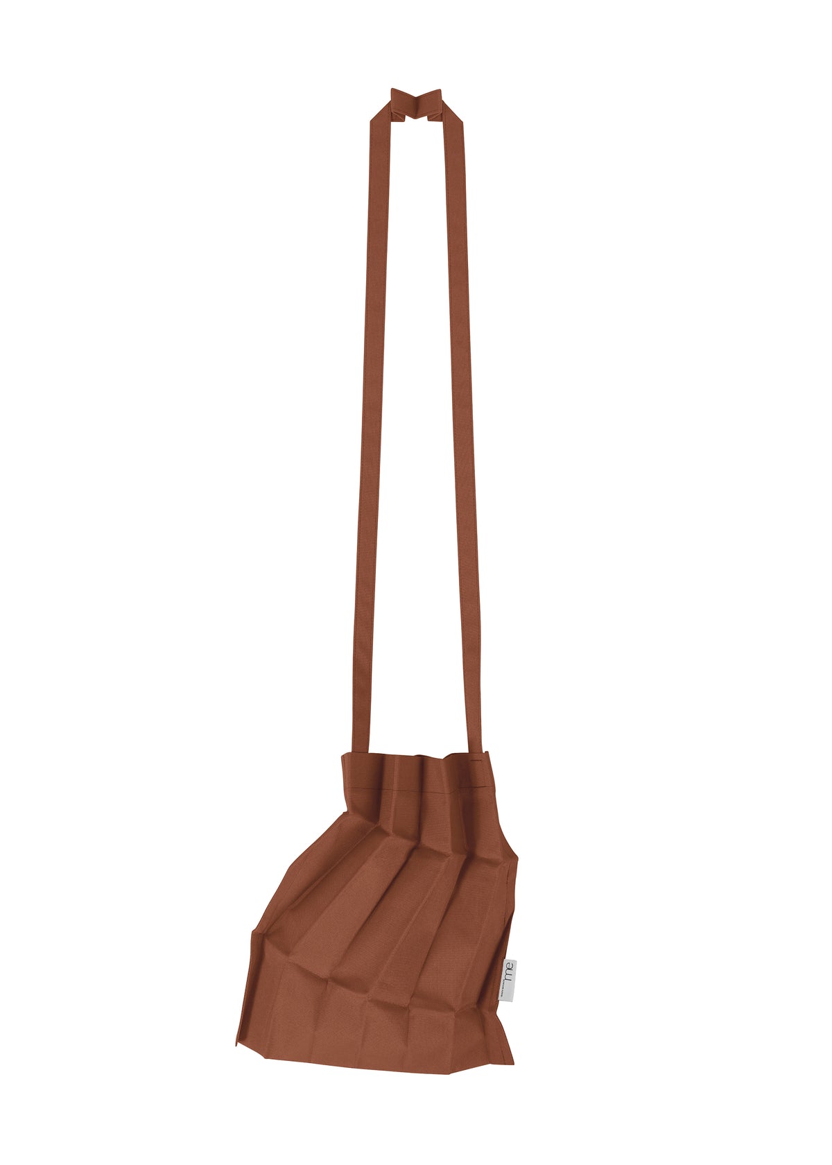 ZIG ZAG PLEATS BAG、バッグ&財布_ショルダーバッグ、ブラウン