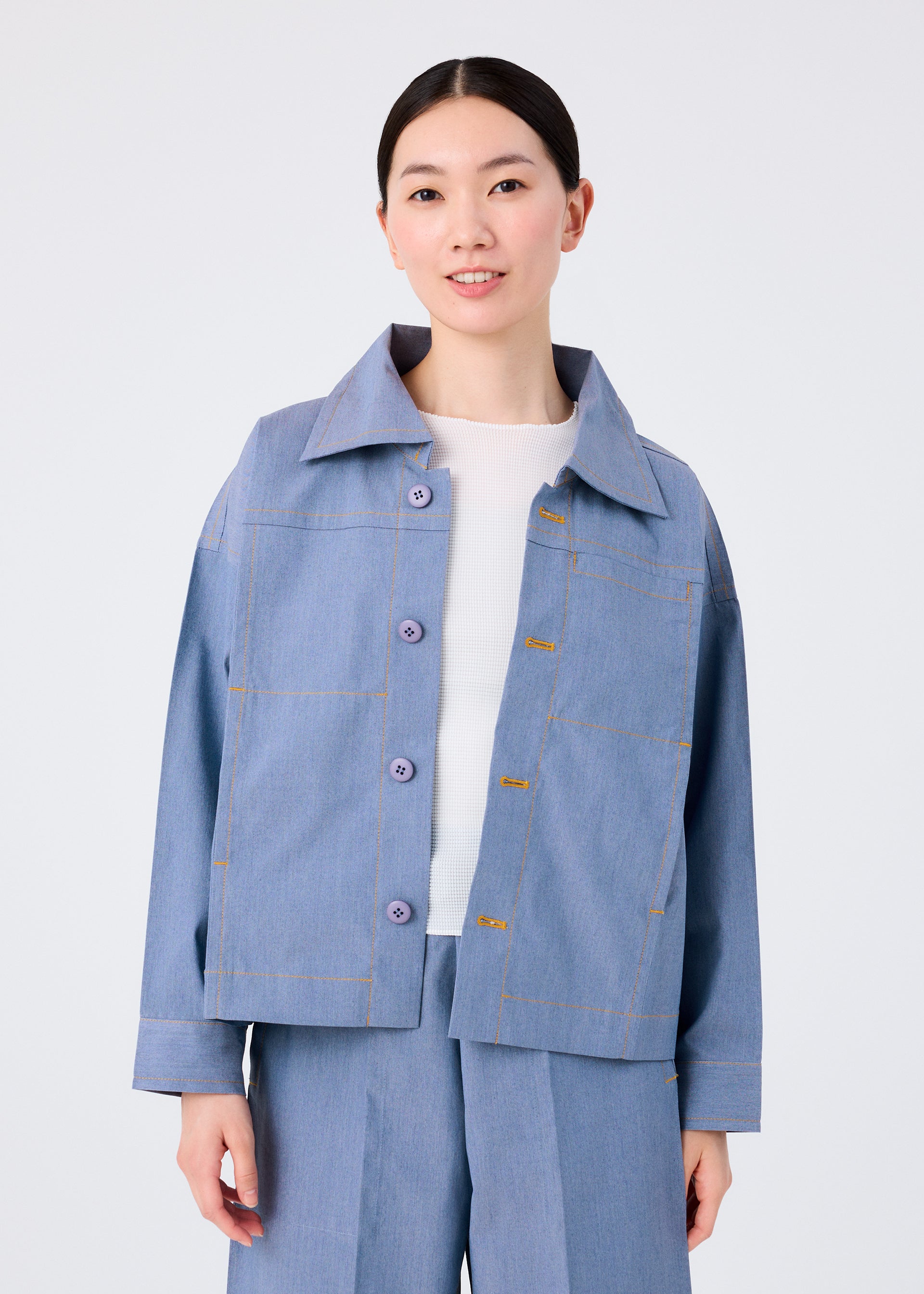 FLAT DENIM、ウィメンズ_ジャケット&コート_ジャケット＆ブルゾン、着用画像1