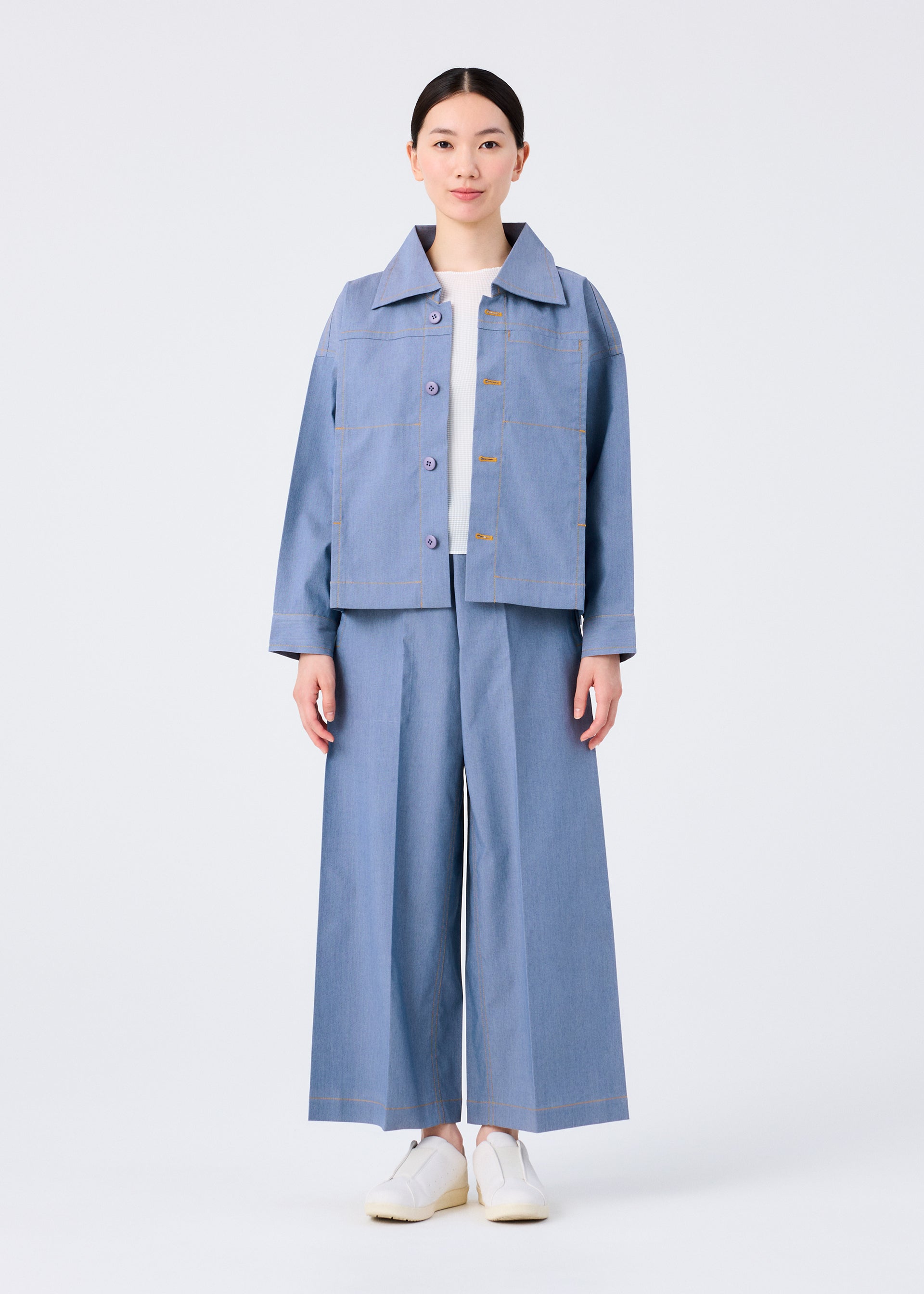 FLAT DENIM、ウィメンズ_ジャケット&コート_ジャケット＆ブルゾン、着用画像3