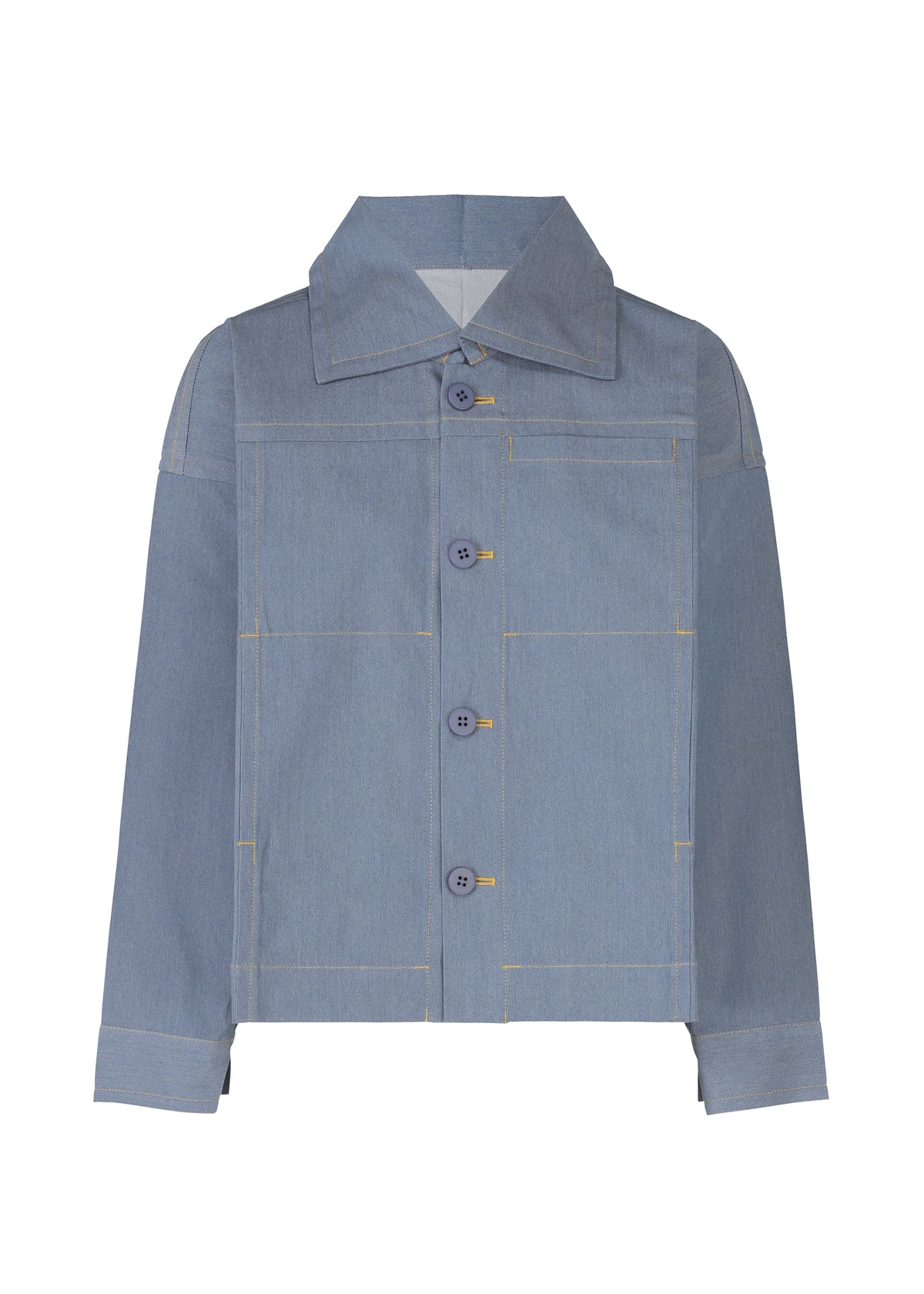 FLAT DENIM、ウィメンズ_ジャケット&コート_ジャケット＆ブルゾン、ブルー