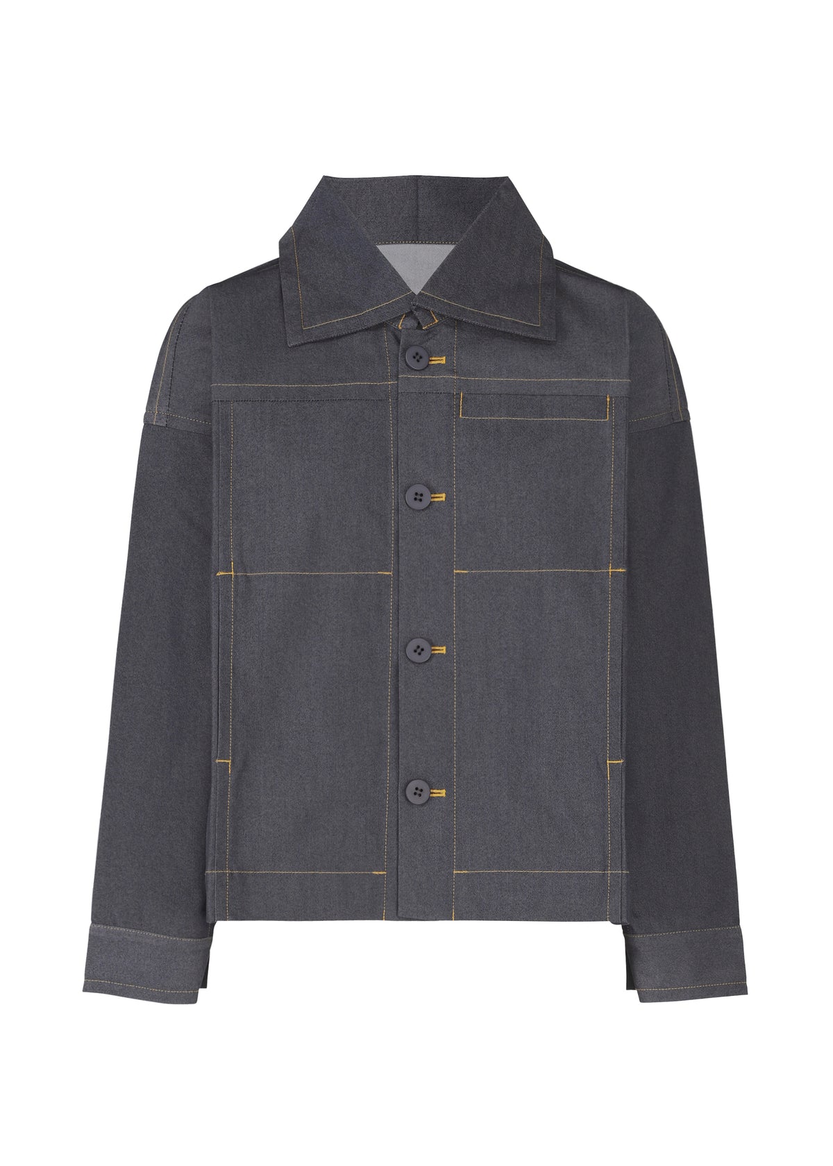 FLAT DENIM、ウィメンズ_ジャケット&コート_ジャケット＆ブルゾン、ネイビー