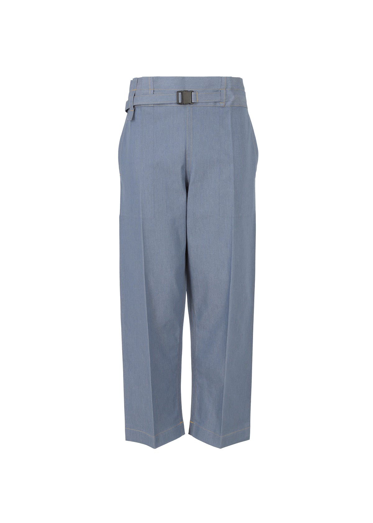 FLAT DENIM、ウィメンズ_パンツ、ブルー