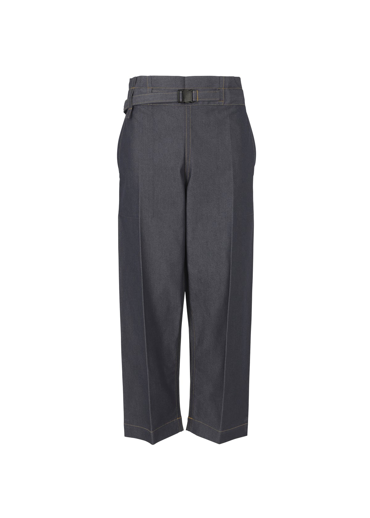 FLAT DENIM、ウィメンズ_パンツ、ネイビー