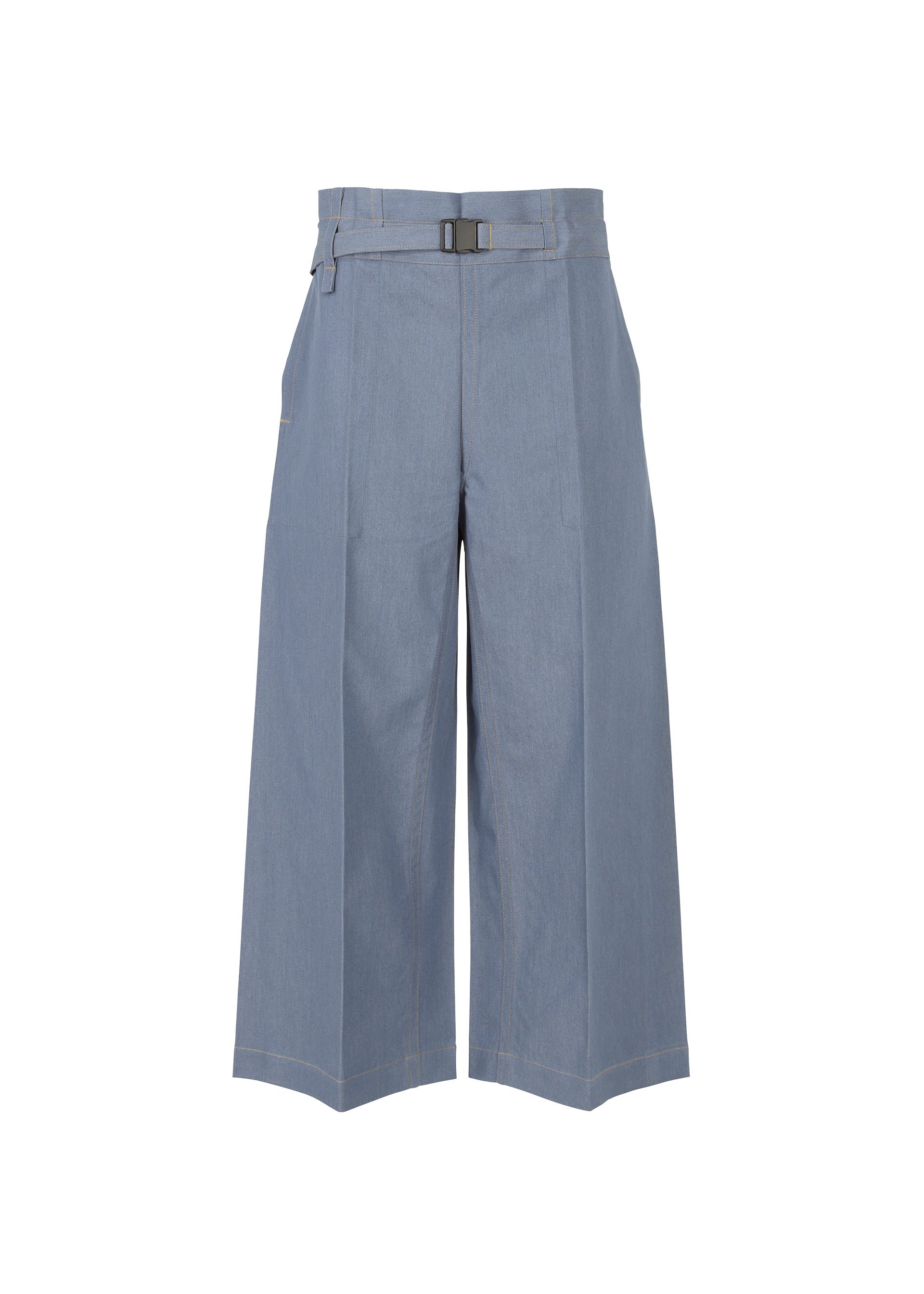 FLAT DENIM、ウィメンズ_パンツ、ブルー