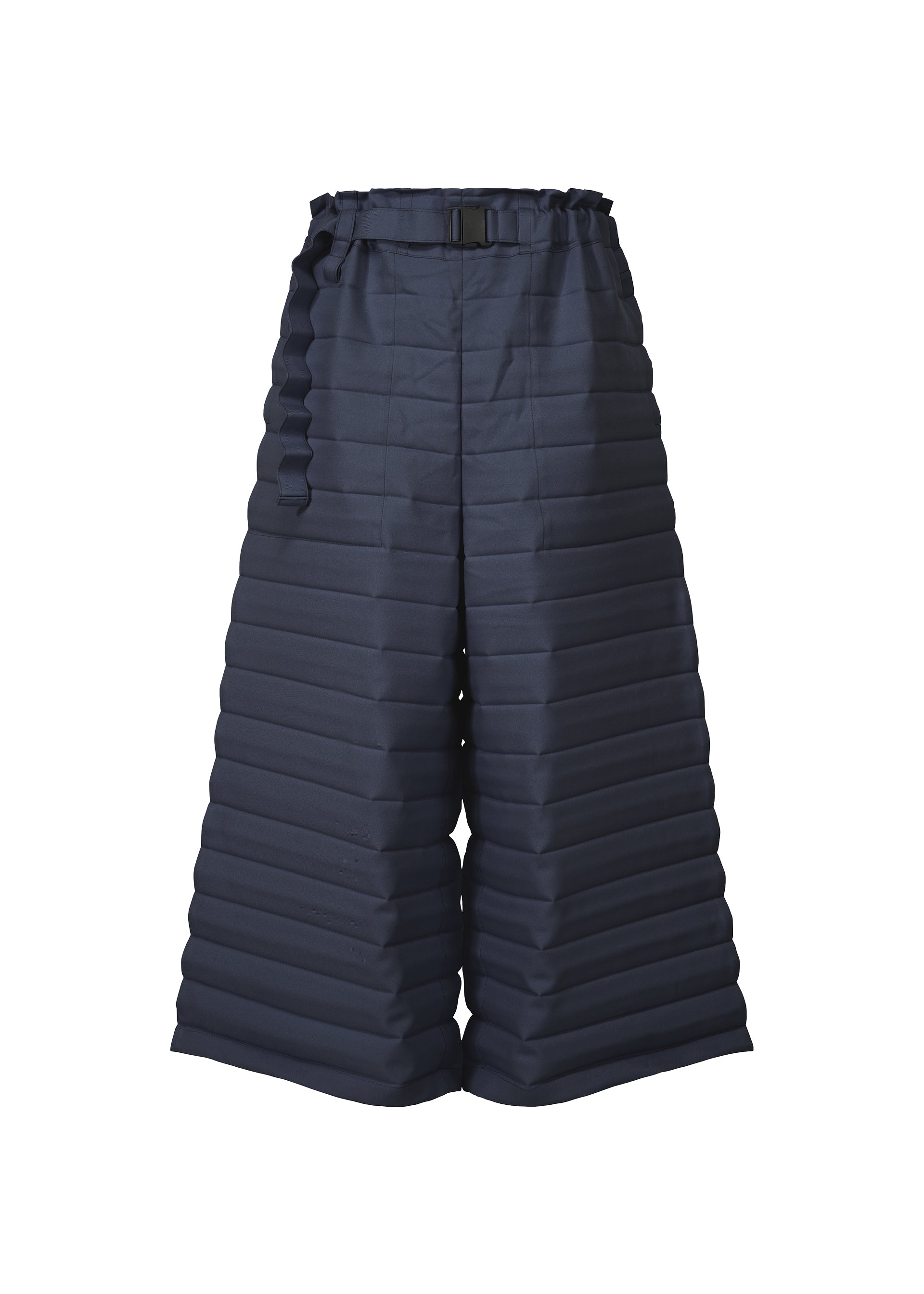 RIPPLE PLEATS、ウィメンズ_パンツ、ネイビー