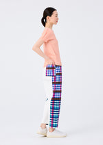 CHECK STRETCH BOTTOM、ウィメンズ_パンツ、着用画像3