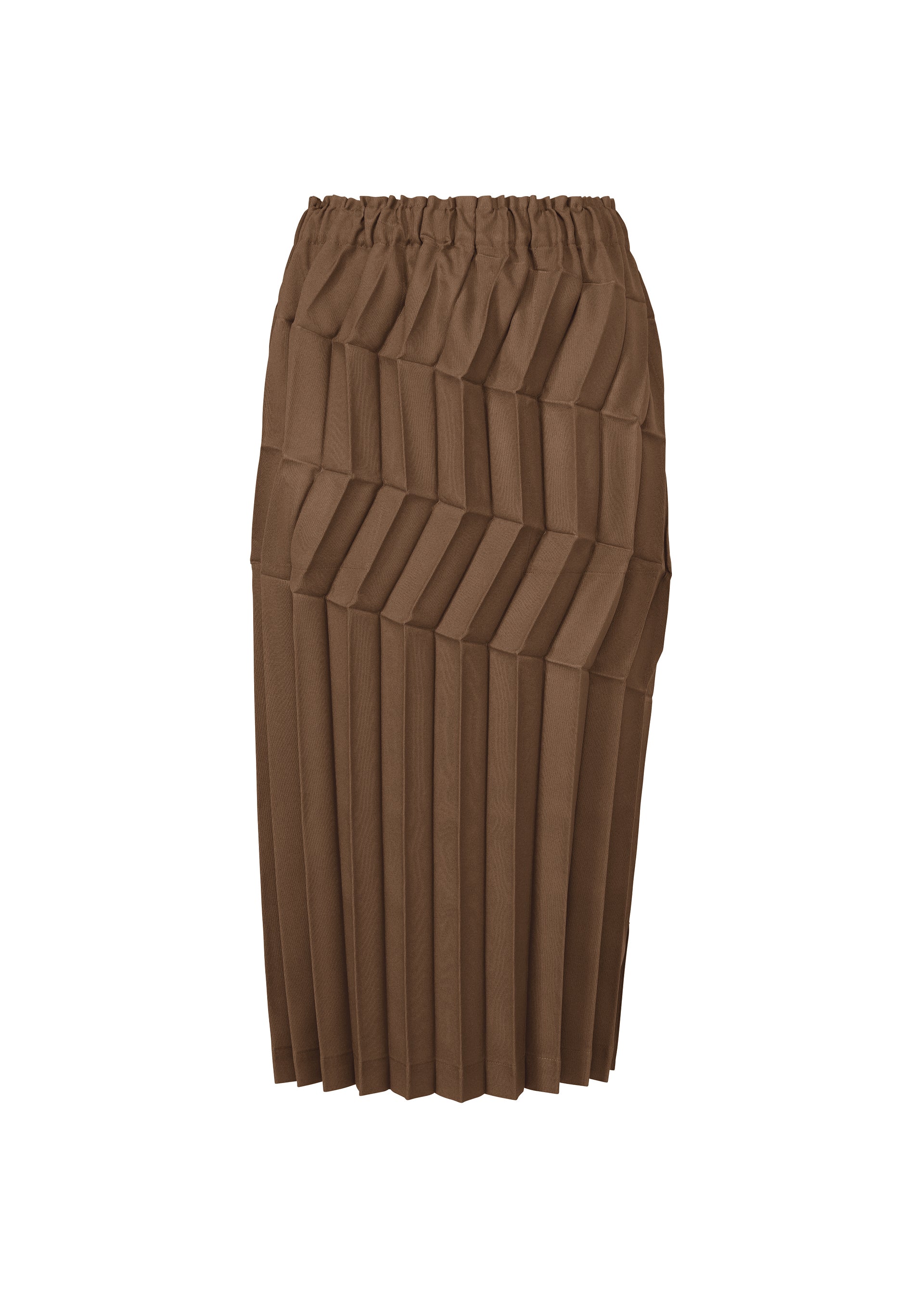 ISSEY MIYAKE プリーツスカート ダークブラウン PLEATED ON PLEATS – isseymiyake.com
