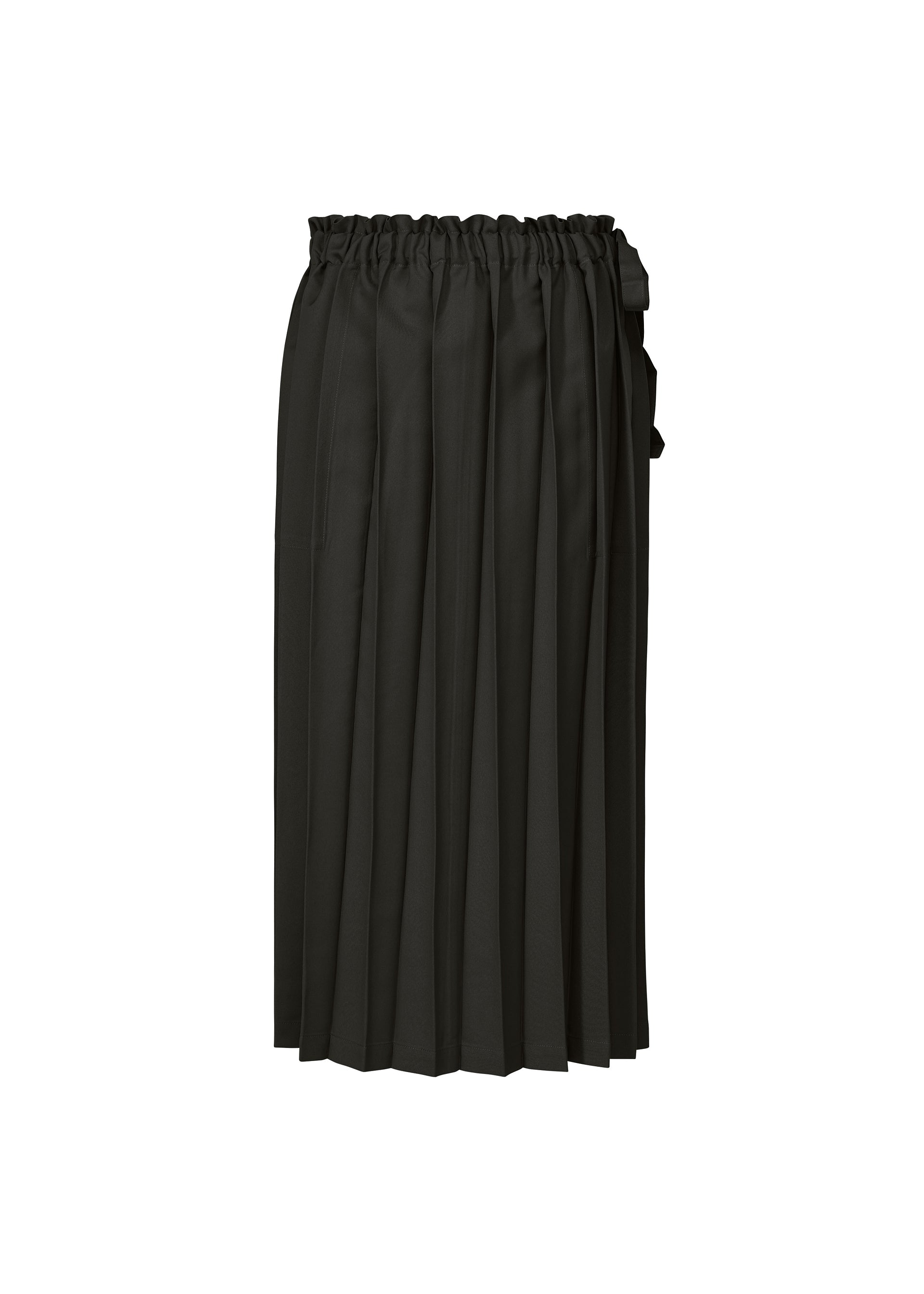 CROSS PLEATS、ウィメンズ_スカート、ブラック