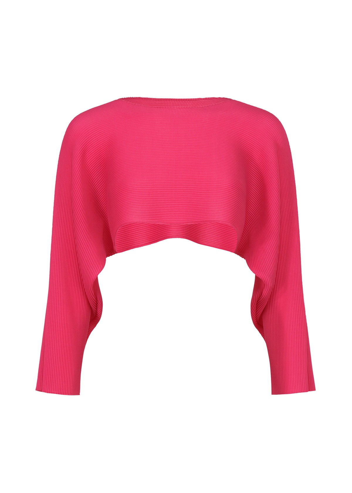 DOLMAN STRETCH PLEATS 1、ウィメンズ_トップス_トップ、ピンク