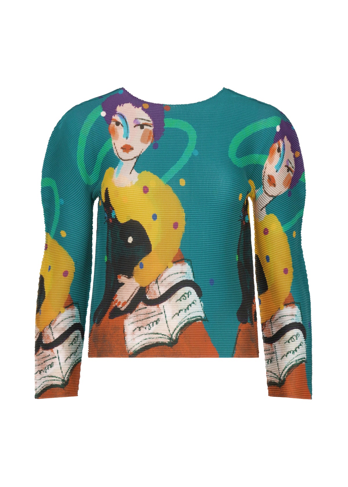 CAT、ウィメンズ_トップス_トップ、ブルー