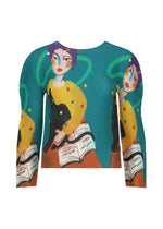 CAT、ウィメンズ_トップス_トップ、ブルー