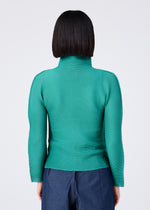 STRETCH PLEATS 2、ウィメンズ_トップス_トップ、着用画像2